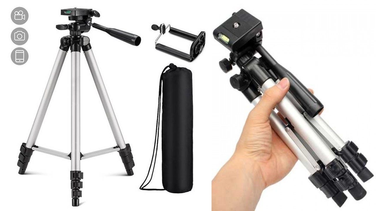 Adjustable Tripod Stand for Mobile Phones