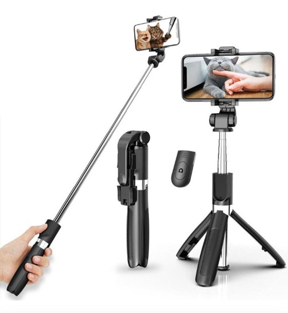Premium Black Selfie Stick