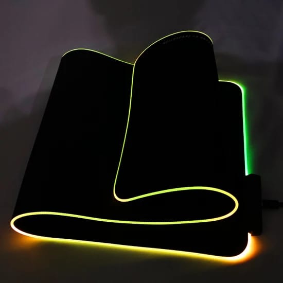 Gaming Mouse Pad With RGB Lights