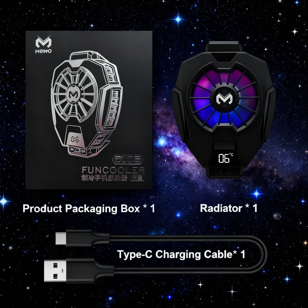 Mobile Phone Cooling Radiator with USB Earphone Cable Winder