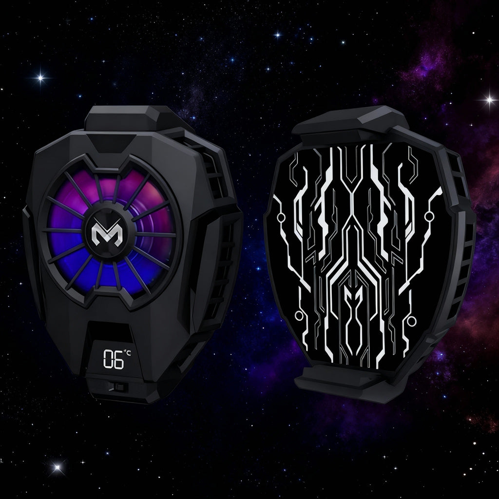 Mobile Phone Cooling Radiator with USB Earphone Cable Winder